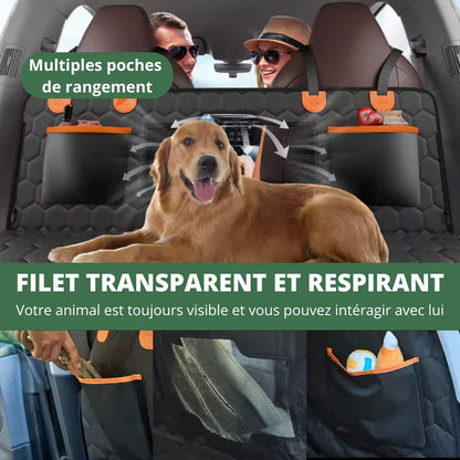 PawLux Ride™ – Housse de protection voiture pour chien