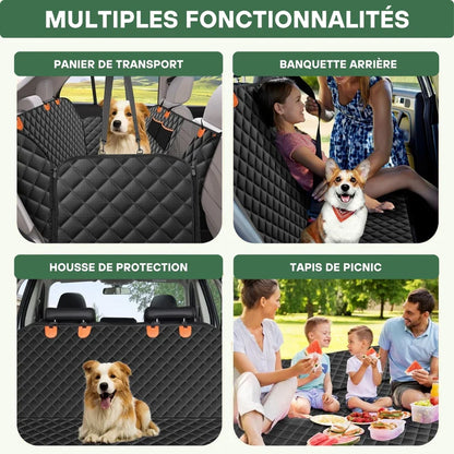 PawLux Ride™ – Housse de protection voiture pour chien