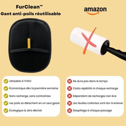 FurClean™ –  Fini les poils partout dans votre maison en un seul passage