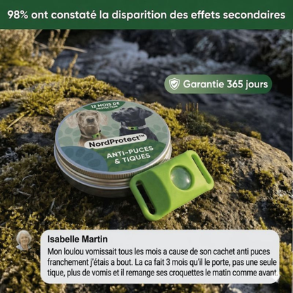 NordProtect™ – Protection naturelle anti-parasites pour chien