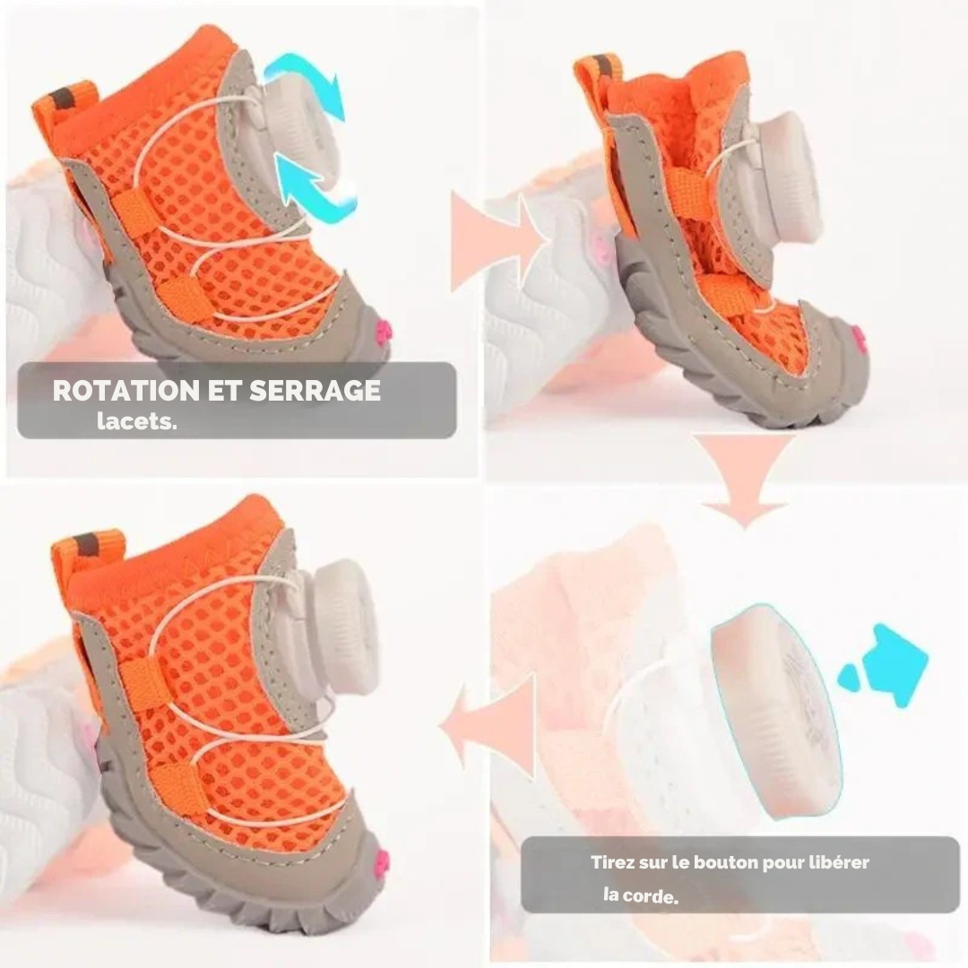 SnugPaw Shoes™ – Protection, confort et sécurité pour chaque patte