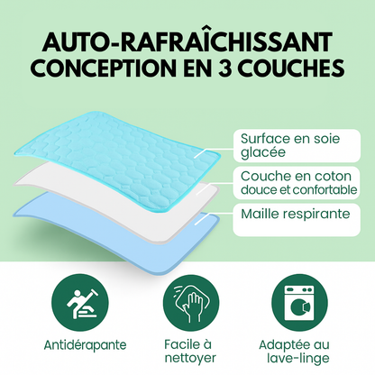 CoolPaw™ - Tapis rafraichissant pour chien