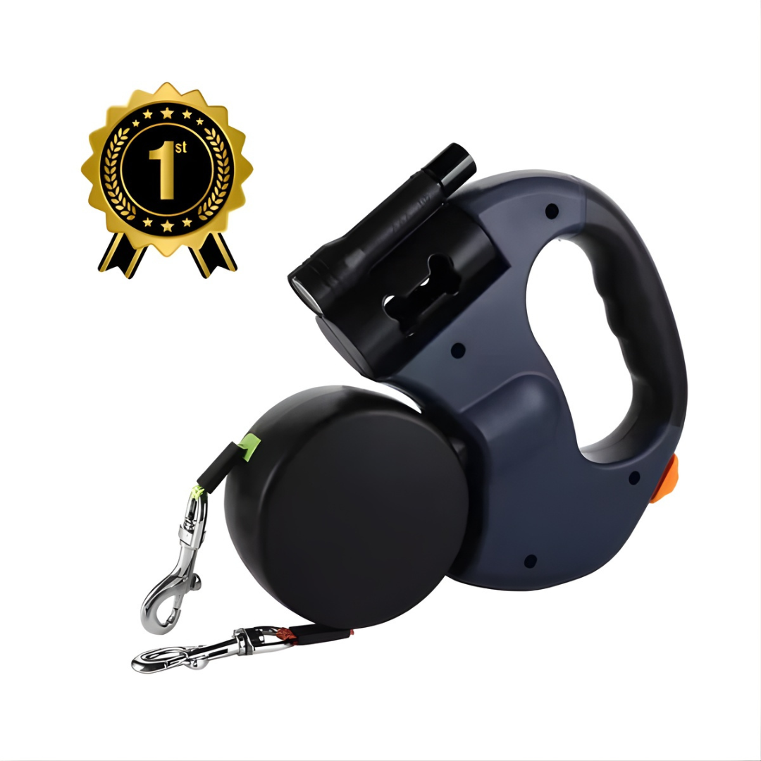 DuoWalk™– Laisse double intelligente pour chiens