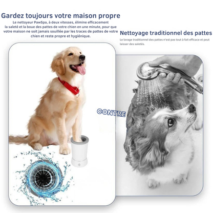 CleanyPaw™ — Nettoyeur et masseur électrique pour pattes
