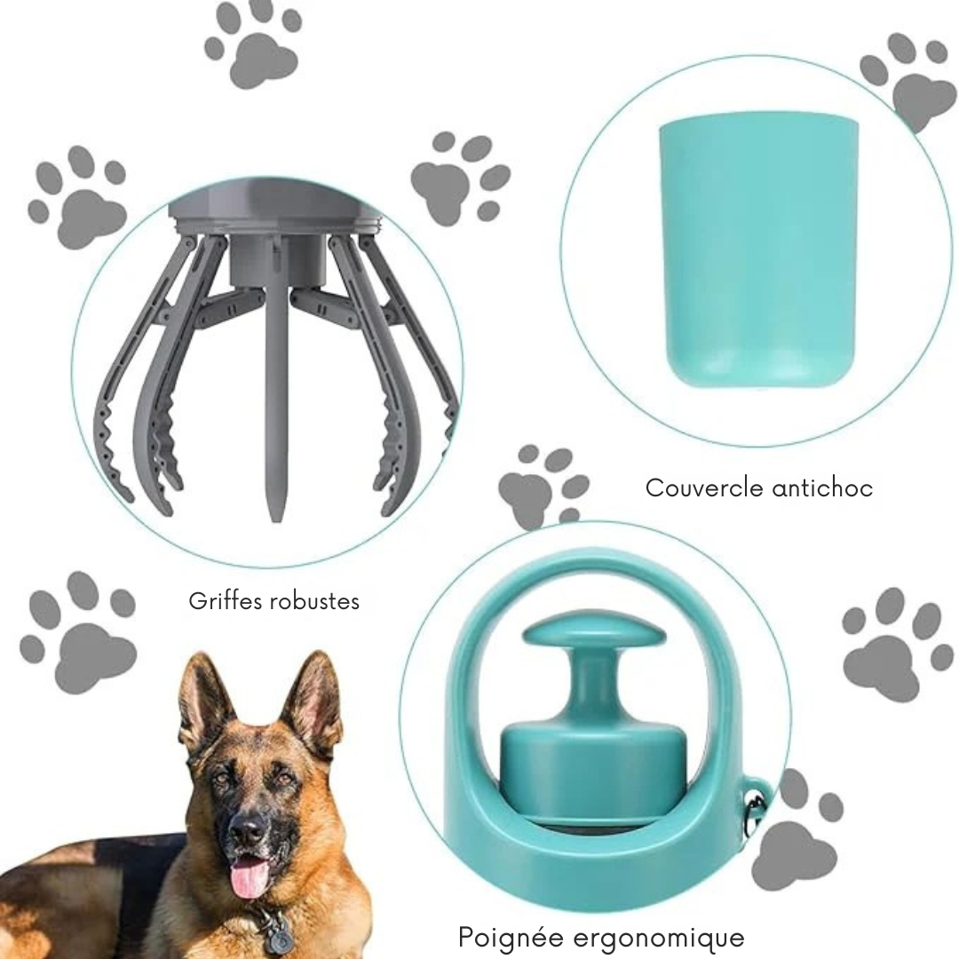 PawScoop™ – Ramasse-crottes portable pour chien