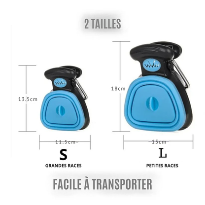 CleanPaw Scoop™ Pelle à déjections canines portable et pliable