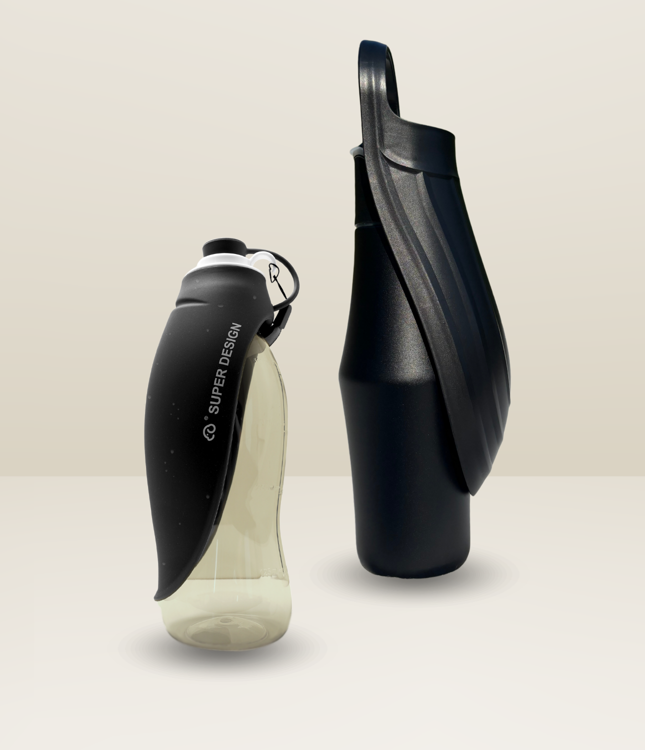 PupHydrate™ - Lot 2 gourdes pour chien – classique + isotherme