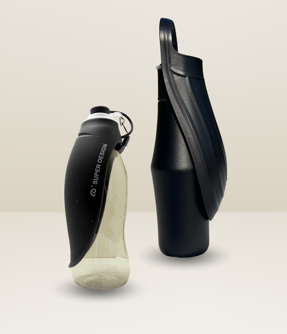 PupHydrate™ - Lot 2 gourdes pour chien – classique + isotherme