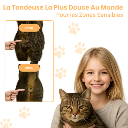 PawTrim™ – La tondeuse précise et sécuritaire pour votre chat