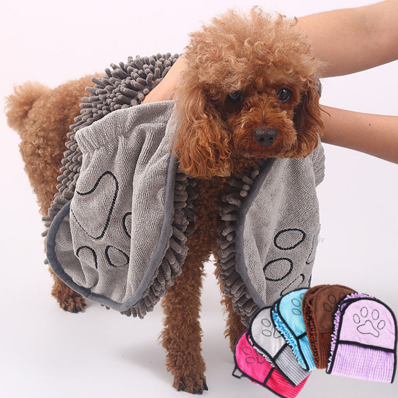 ComfyCleany™ – Serviette de bain super absorbante pour chiens & chats