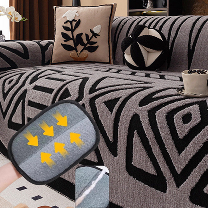 PureLounge™ – Housse de canapé chauffante et antidérapante