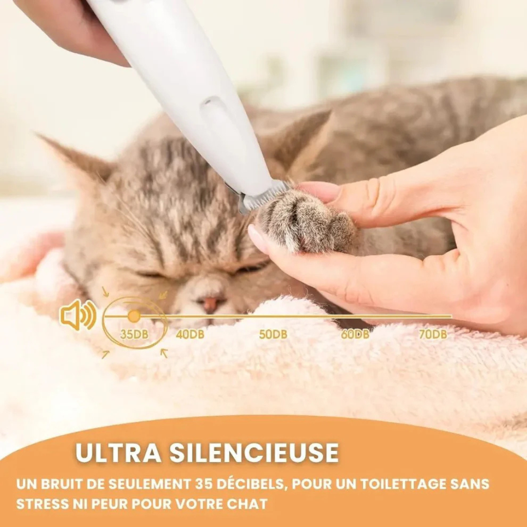 PawTrim™ – La tondeuse précise et sécuritaire pour votre chat