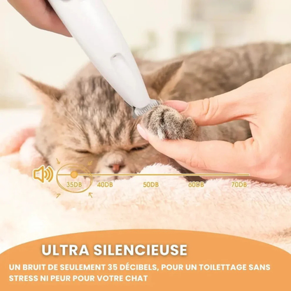 PawTrim™ – La tondeuse précise et sécuritaire pour votre chat