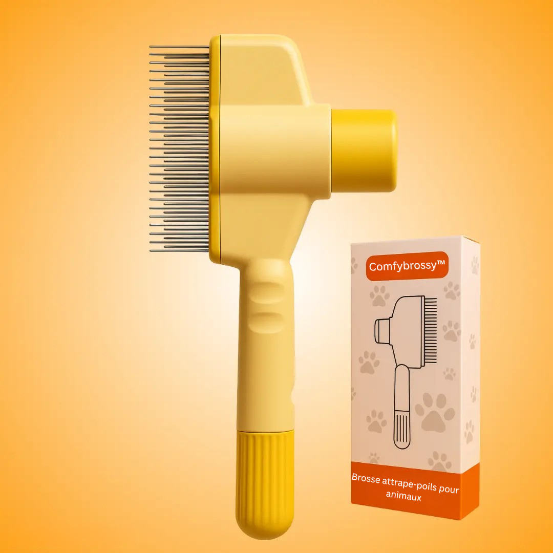 Comfybrossy™ – Brosse attrape-poils pour animaux