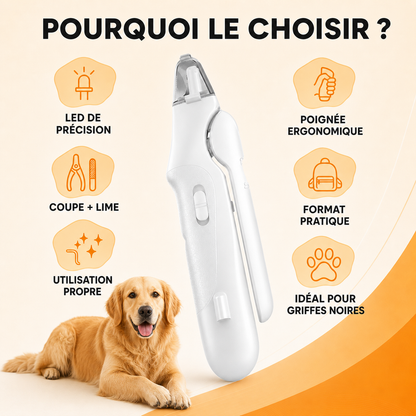 SafeClip™ – Coupez les griffes sans stress, sans risquer de le blesser