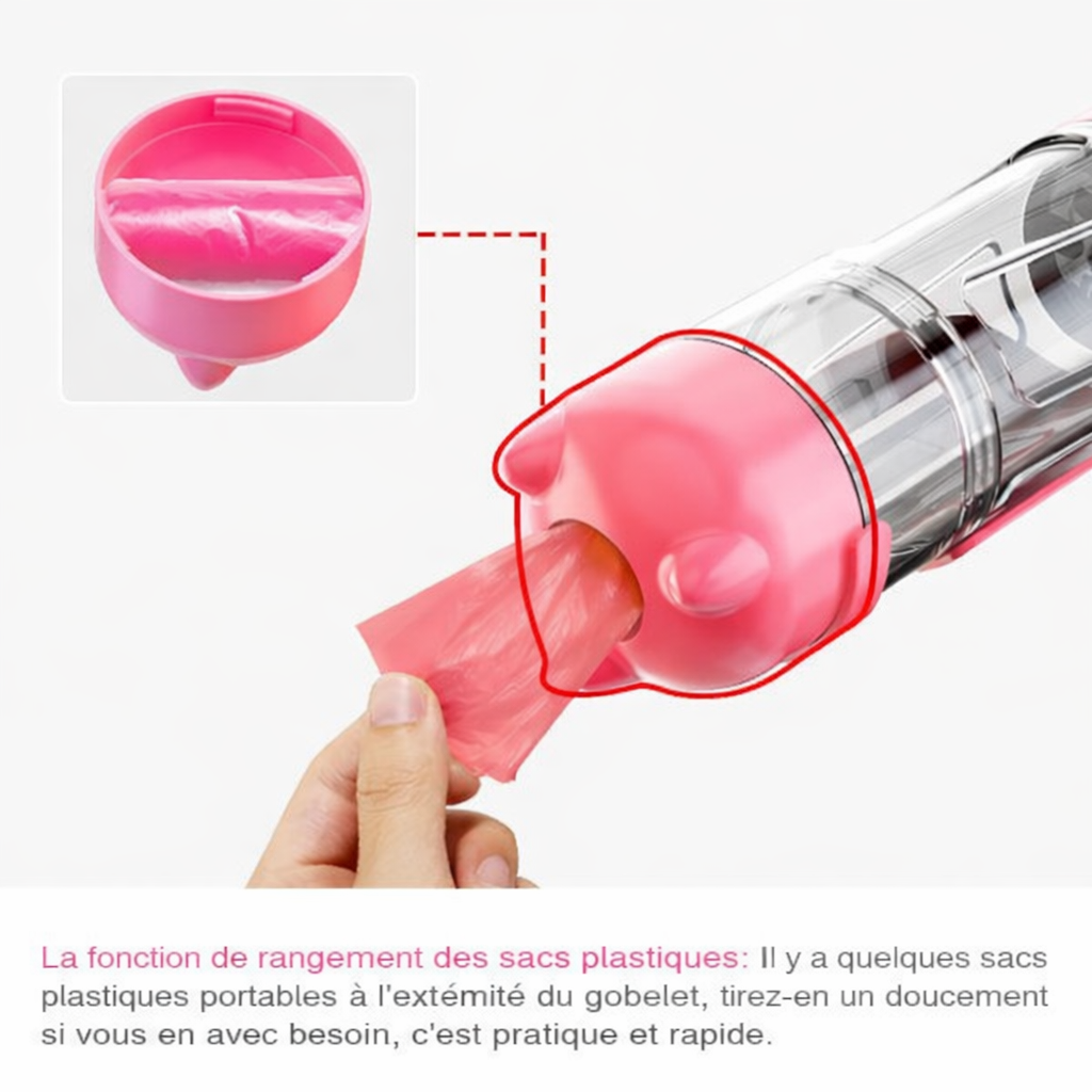 HydraPuppy™ La bouteille 3 en 1 qui change vos promenades