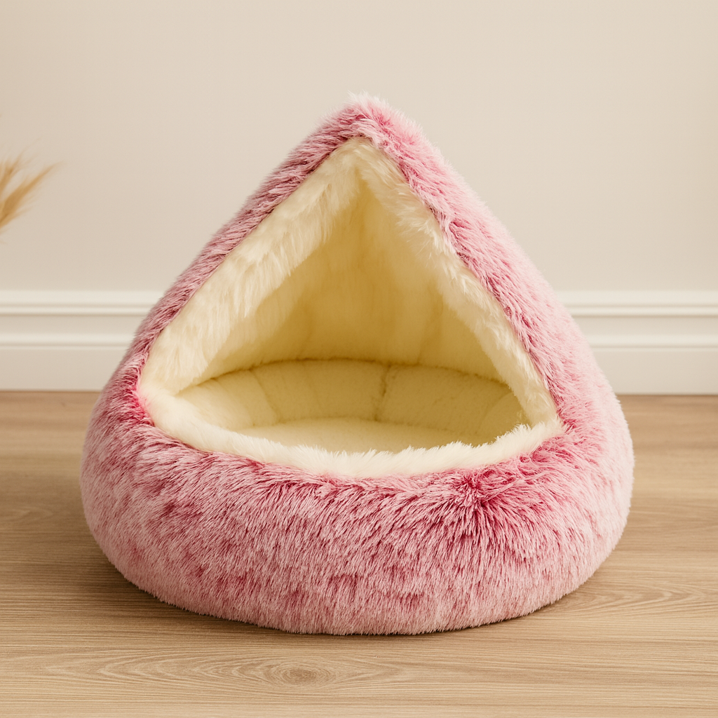 FluffyCozy™– Lit cocon apaisant pour chien
