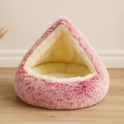 FluffyCozy™– Lit cocon apaisant pour chien
