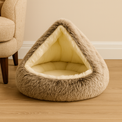 FluffyCozy™– Lit cocon apaisant pour chien