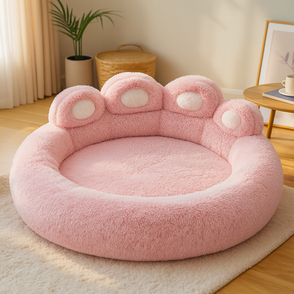 FluffyPaw™ – Coussin apaisant ultra-moelleux pour chien