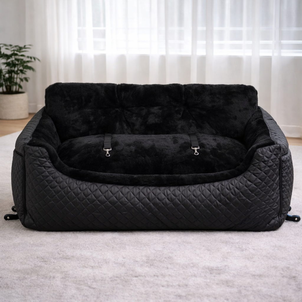 LuxeRide™ – Siège auto sécurisé et ultra-confortable