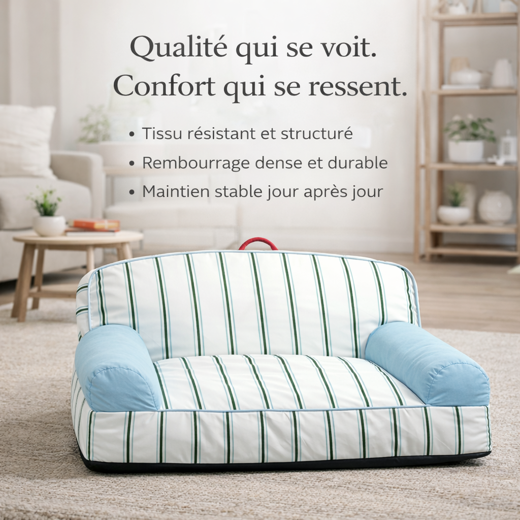Fluffysofa™ – Canapé cocoon lavable et ultra-confortable