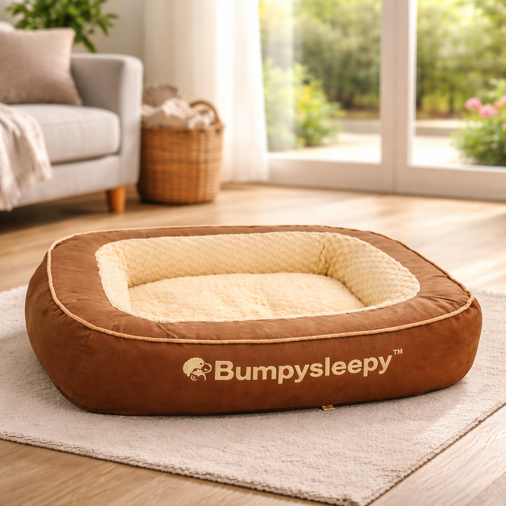 Bumpysleepy™ – Le lit qui soutient vraiment votre chien