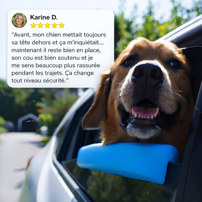 Comfysafety™ –Protège le cou de votre chien pendant les trajets en voiture