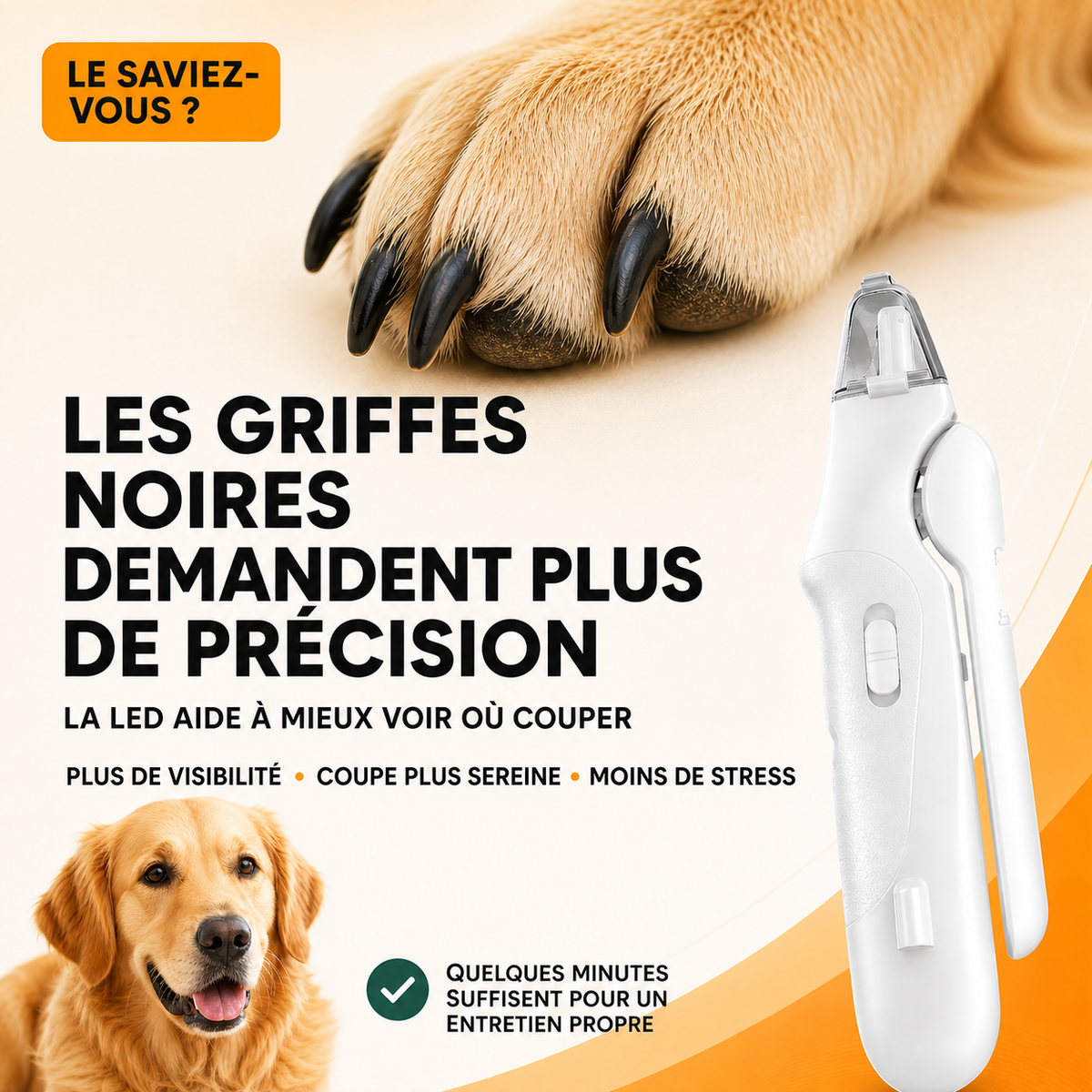 SafeClip™ – Coupez les griffes sans stress, sans risquer de le blesser