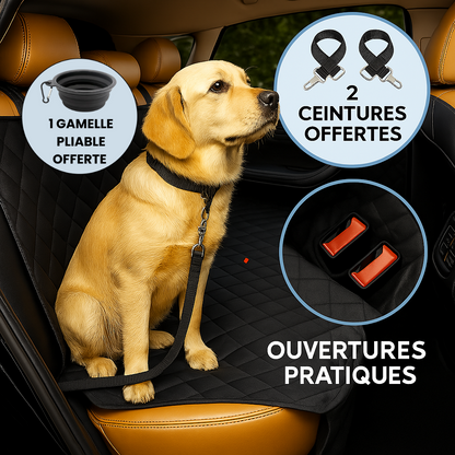 PawLux Ride™ – Housse de protection voiture pour chien
