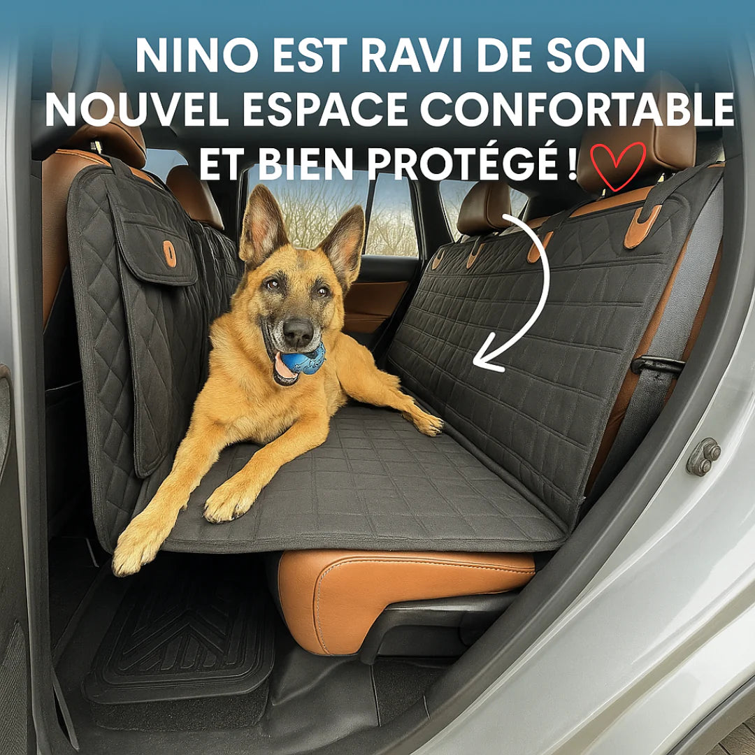 PawLux Ride™ – Housse de protection voiture pour chien