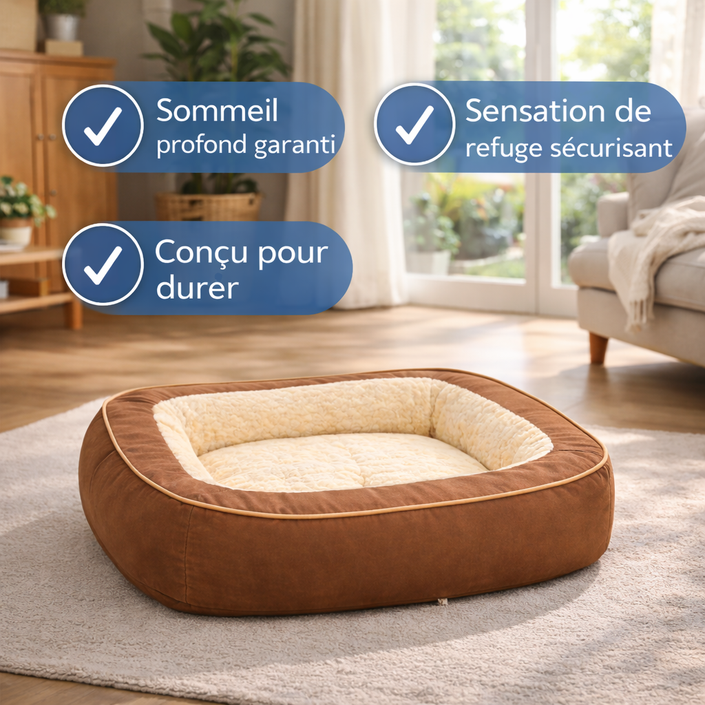 Bumpysleepy™ – Le lit qui soutient vraiment votre chien