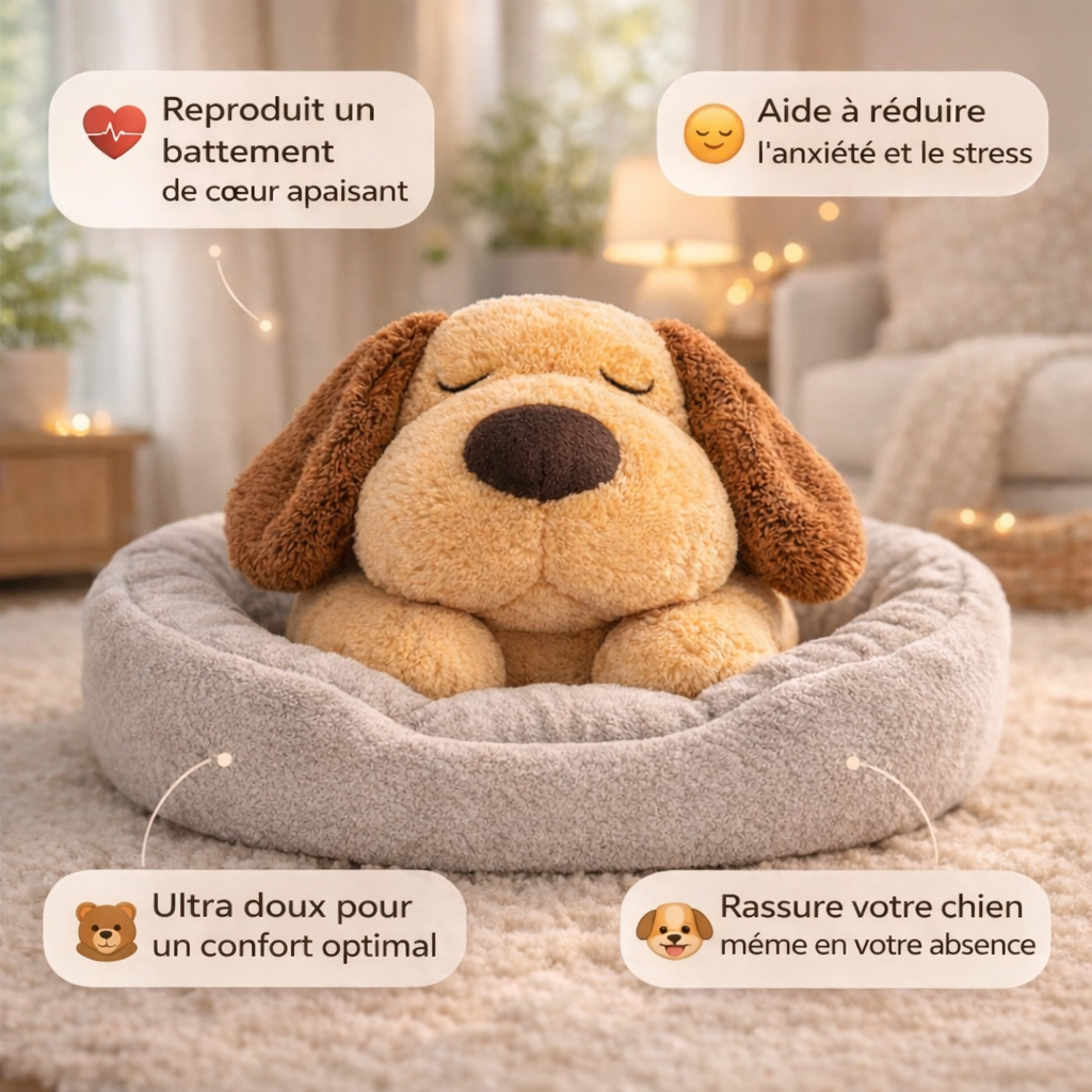 Votre chien panique quand vous quittez la maison ? 💔