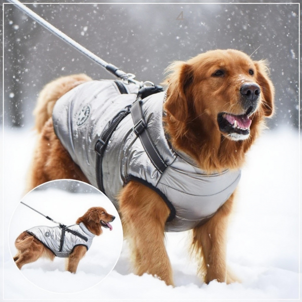 FluffyCoat™ – Manteau polaire et imperméable pour chien
