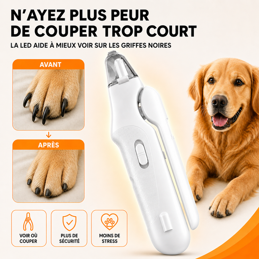 SafeClip™ – Coupez les griffes sans stress, sans risquer de le blesser