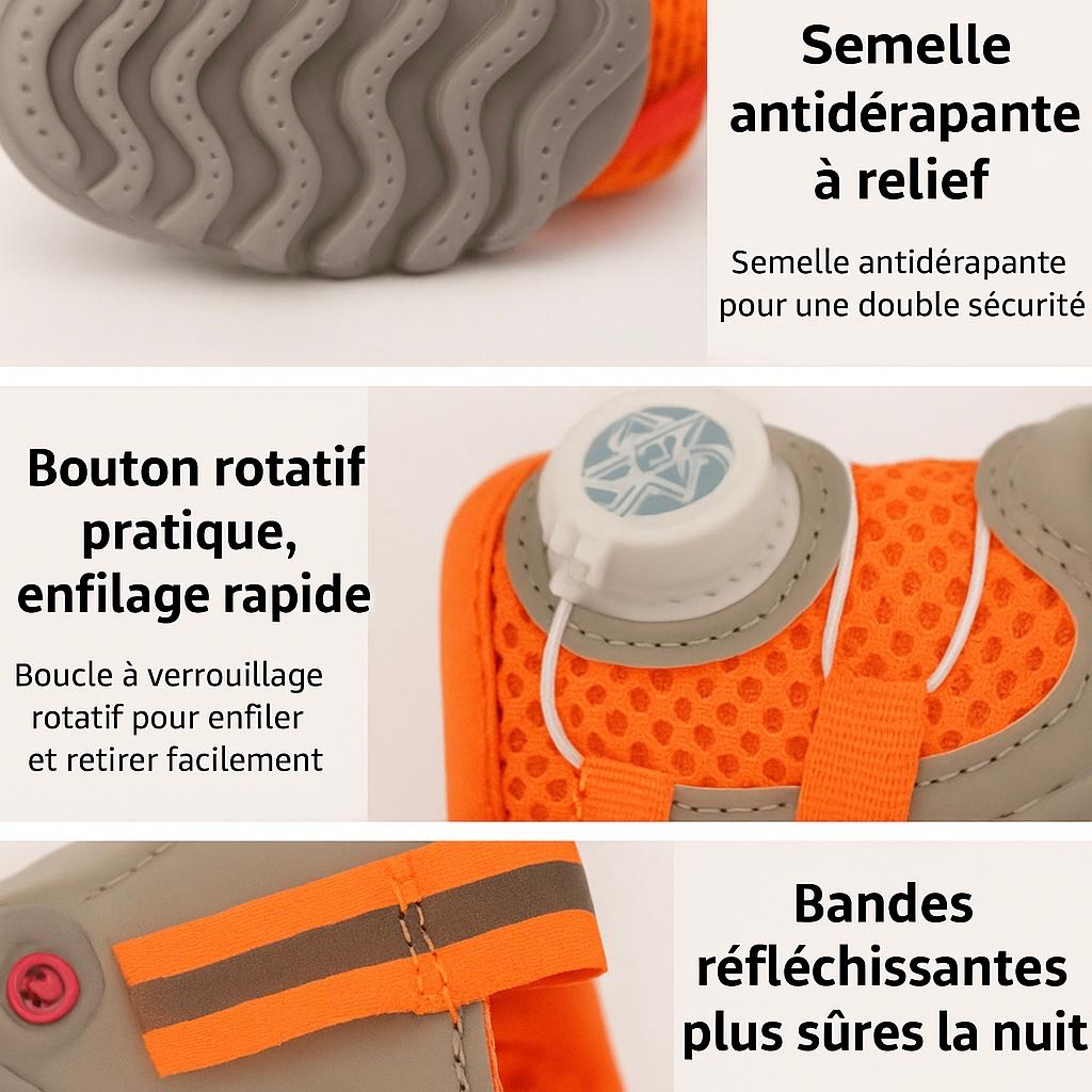 SnugPaw Shoes™ – Protection, confort et sécurité pour chaque patte