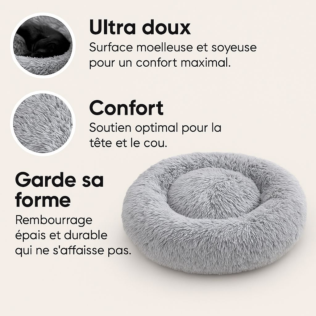 FluffyCloud™ – Coussin calmant ultra confortable pour chien