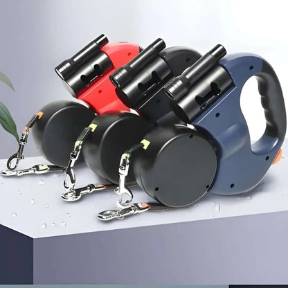 DuoWalk™– Laisse double intelligente pour chiens